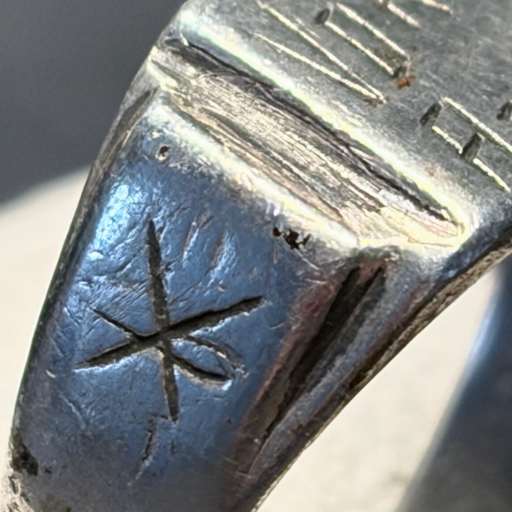 Ring Sterling Silver North Africa 1944 WWII Theater Made Size 9.25 - Picture 14 of 15